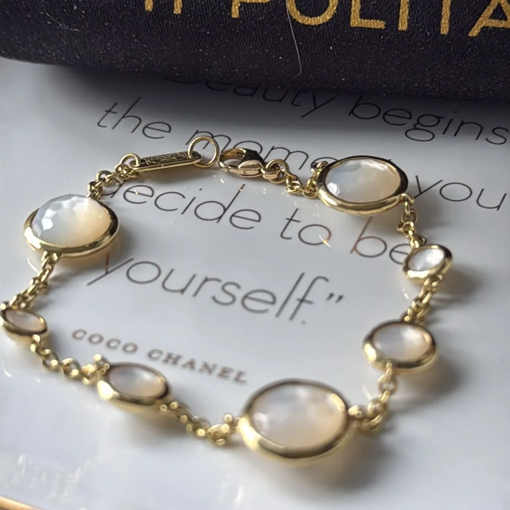 ❌SOLD❌Ippolita Mother of Pearl Station Bracelet - Picture 8 of 8